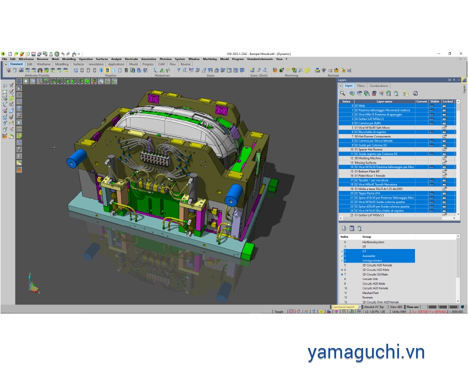 Phần mềm CAD CAM CNC VISI
